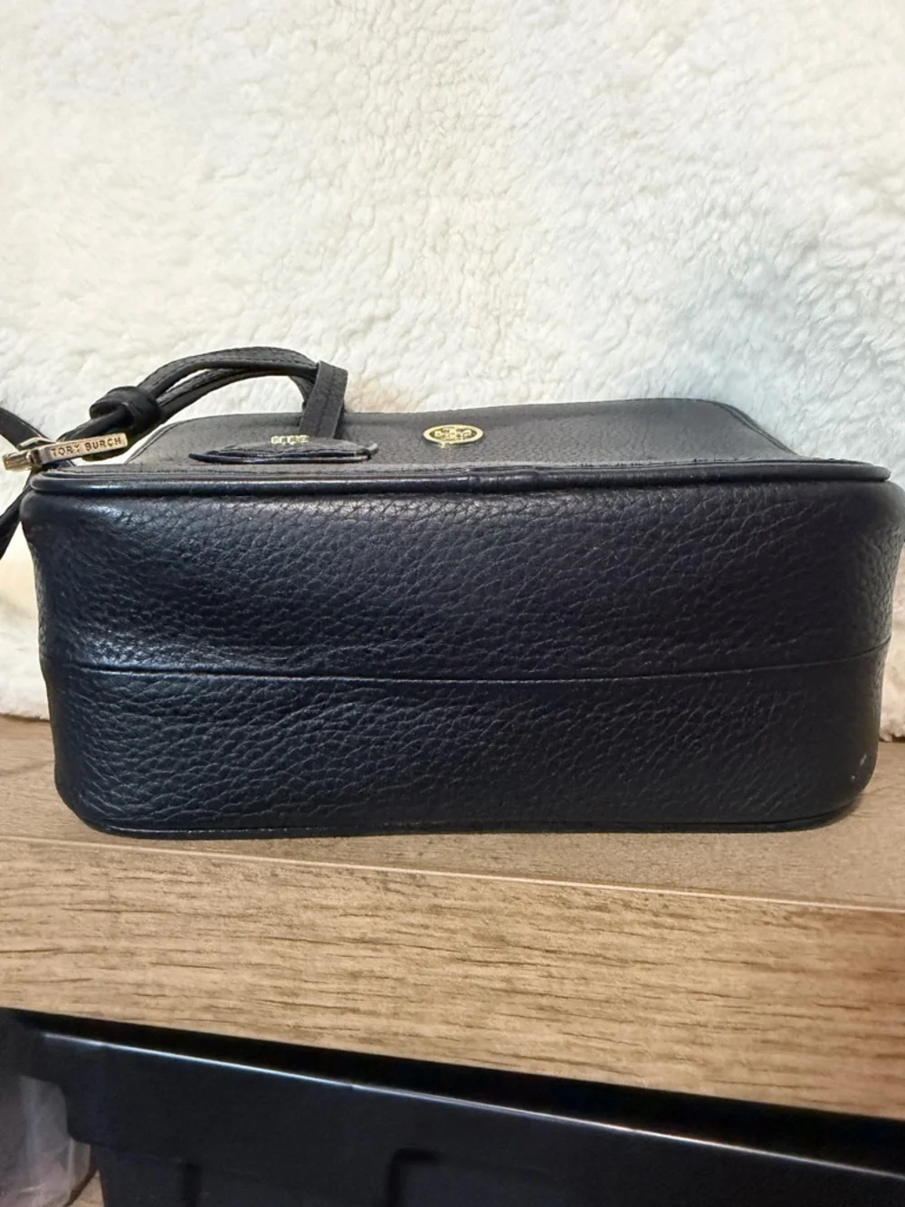 Tory‎ Burch Robinson Double Zip Crossbody Bag EUC